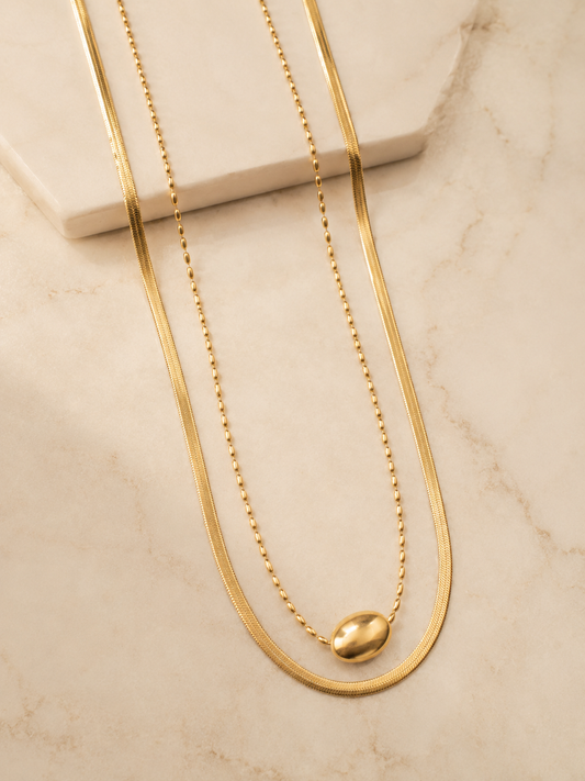 Golden Eclipse Necklace