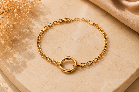 Golden Orbit Bracelet