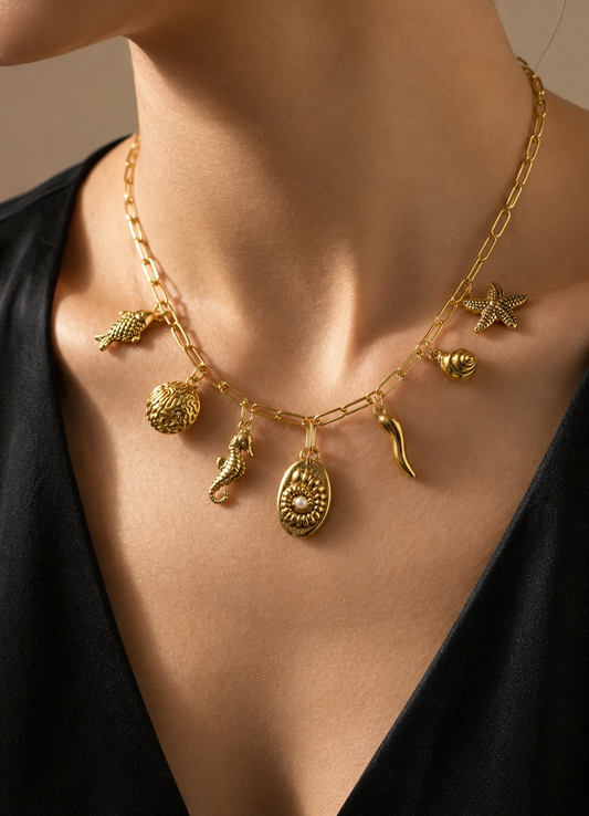 Ocean Charm Necklace