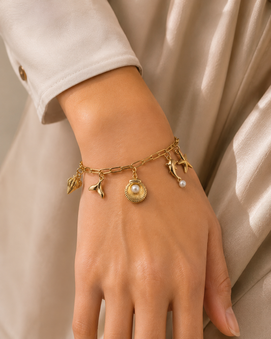 Ocean Charm Bracelet